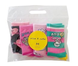 ถุงเท้า illustration sock(SOCK115 RABBIT)