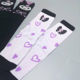 Kuromi sock set (เซ็ต 4 คู่คุโรมิ)(SOCK147)