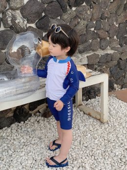 ชุดว่ายน้ำเด็ก Shark Swimsuit(SW268)