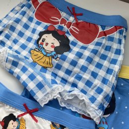 Princess underwear กางเกงในผ้า cotton ลายเจ้าหญิง(UNDERWEAR40)