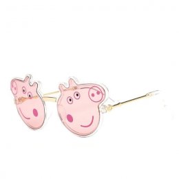 แว่นกันเด็ก peppapig (2-8 ขวบ) แถมกล่อง(Random)
