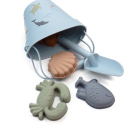 Silicone Beach toy set ชุดถังตักดิน (TOY465)