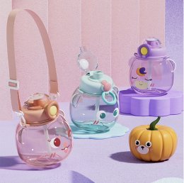  Pumpkin Bottle DIY STICKERS กระติกน้ำทรงฟักทอง