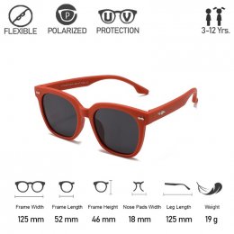 แว่นกันแดดเด็ก Dreamer Wonderkid Silicone