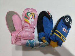 Ski gloves ถุงมือกันหนาวเด็ก ถุงมือเล่นสกี(STREET181)