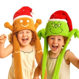 หมวกบีบหูกระดิกแค่บีบตรงมือก็ทำให้หูดุ๊กดิ๊ก ขนนุ่มนิ่มสุดๆ