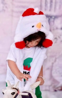 หมวกบีบหูกระดิกแค่บีบตรงมือก็ทำให้หูดุ๊กดิ๊ก ขนนุ่มนิ่มสุดๆ