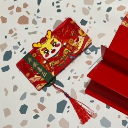 ซองอั่งเปาวันตรุษจีนแบบใส่เงินได้ 6 ใบพร้อมส่งทันที