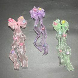 Butterfly clip กิ๊บโบว์ริบบิ้นแต่งผีเสื้อ สไตล์เกาหลี 