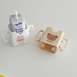 Milk pack holder ที่ใส่กล่องนมกันบีบกล่อง สไตล์เกาหลี