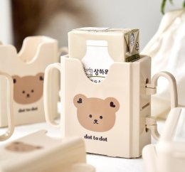 Milk pack holder ที่ใส่กล่องนมกันบีบกล่อง สไตล์เกาหลี