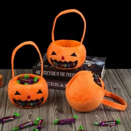 กระเป๋าฟักทองสุดน่ารัก Pumpkin Bag สีส้มสดใส