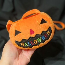 กระเป๋าฟักทองสุดน่ารัก Pumpkin Bag สีส้มสดใส