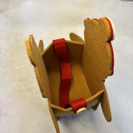 กระเป๋า xmas ลายขนมปังขิง ไว้ใช้ต้อนรับคริสต์มาส