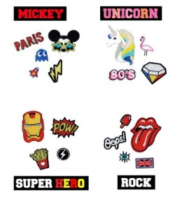 ตัวรีดติดเสื้อ ใช้ติดตกแต่ง หมวก เสื้อผ้า กระเป๋า