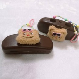 กล่องใส่แว่นตาน้องหมี มาพร้อมสายหิ้วติดกระเป๋า 