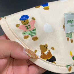 ผ้ากันเปื้อน popo papa bib คอลเลคชั่นใหม่ 3 ลายน่ารัก