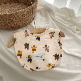 ผ้ากันเปื้อน popo papa bib คอลเลคชั่นใหม่ 3 ลายน่ารัก