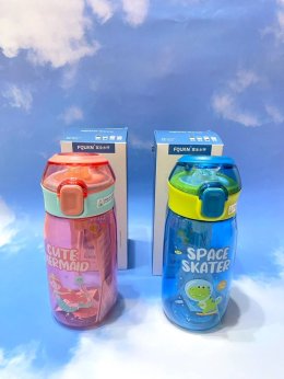 กระติกน้ำ back to school collection หลอดซิลิโคน 