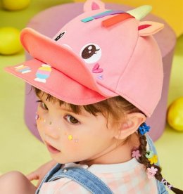 หมวกแก๊ป lemonkid ตรงปีกหมวก ดัดขึ้นได้ มีลายด้านใน 