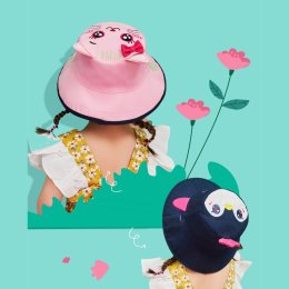 หมวกทรงตกปลา lemonkids รุ่นกันยูวี 50+ (2in1)