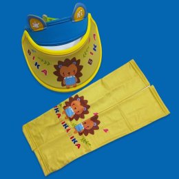 หมวกกันยูวี + ปลอกแขนกันยูวี 50++ กันแดด ปกป้องผิวได้ดีมากๆ