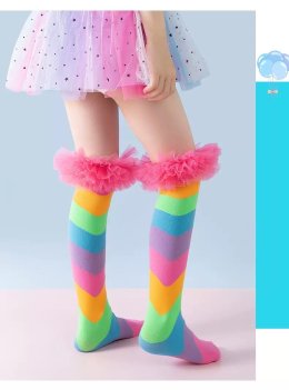  Candy Pop Socks ถุงเท้าสีสันสดใส สไตล์แคนดี้