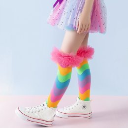  Candy Pop Socks ถุงเท้าสีสันสดใส สไตล์แคนดี้