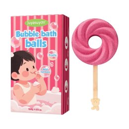 Cotton candy Bath bomb บาธบอมทำฟองในอ่าง