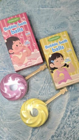 Cotton candy Bath bomb บาธบอมทำฟองในอ่าง