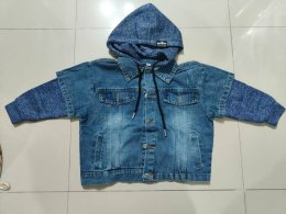 Denim jacket hoodie มาเป็นแจ๊คเก็คยีนส์เท่ๆ 