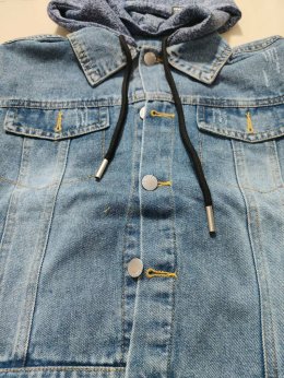 Denim jacket hoodie มาเป็นแจ๊คเก็คยีนส์เท่ๆ 