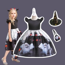 BabyDoll Halloween Dress เซ็ตสุดคุ้ม แถมหมวกแม่มดกระเป๋า