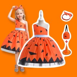 BabyDoll Halloween Dress เซ็ตสุดคุ้ม แถมหมวกแม่มดกระเป๋า