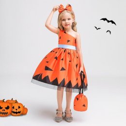 BabyDoll Halloween Dress เซ็ตสุดคุ้ม แถมหมวกแม่มดกระเป๋า