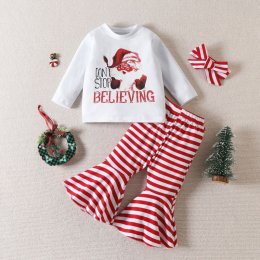 Retro santa set ชุดเซ็ตเสื้อซานต้า เสื้อแขนยาวนุ่มๆ 