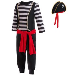 ชุดแฟนซีเด็กโจรสลัด pirate kids พร้อมหมวก