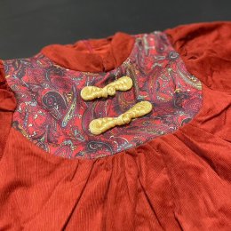 เดรสตรุษจีนเด็ก chinese doll เป็นเดรสคอจีน แขนยาวกระโปรง