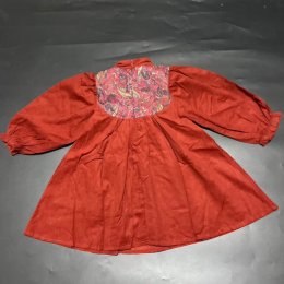 เดรสตรุษจีนเด็ก chinese doll เป็นเดรสคอจีน แขนยาวกระโปรง