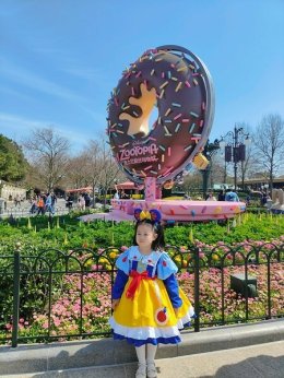 ชุดแฟนซีเด็ก snow white dress เดรสสโนว์ไวท์ฟูฟ่อง