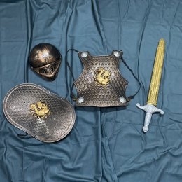 เกราะนักรบโรมันเด็ก นักรบสปาร์ต้าและอาวุธ ของเล่น