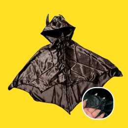 ผ้าคลุมค้างคาว Bat Hoodie ไอเทมเด็ดรับฮาโลวีน