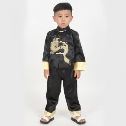 ชุดคอจีนลายมังกร ชุดตรุษจีน ลายจักรพรรดิ์ งานดี พรีเมี่ยม 