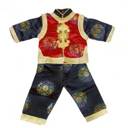 ชุดคอจีนลายมังกร ชุดตรุษจีน ลายจักรพรรดิ์ งานดี พรีเมี่ยม 