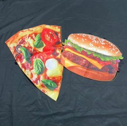 ชุดธีม fast food เด็ก ชุดพิซซ่า แฮมเบอร์เกอร์เด็ก 