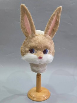 หน้ากากขนปุย หน้ากากวัน easter ดีไซน์ขนปุยๆ