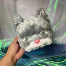 หน้ากากขนปุย หน้ากากวัน easter ดีไซน์ขนปุยๆ