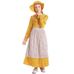 ชุดแฟนซีเด็ก vintage floral dress ชุดประจำชาติยุโรปเด็ก