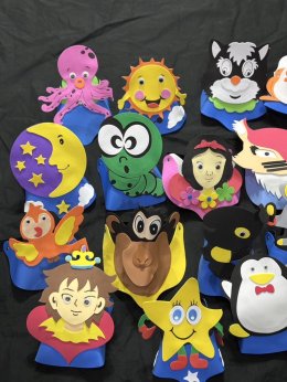 หมวกโฟมสัตว์ 3D หมวกการแสดงโรงเรียนเบา ใส่สบาย