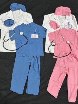 ชุดคุณหมอ ชุดอาชีพในฝัน ใส่แล้วน่ารักเหมือนหมอตัวน้อย